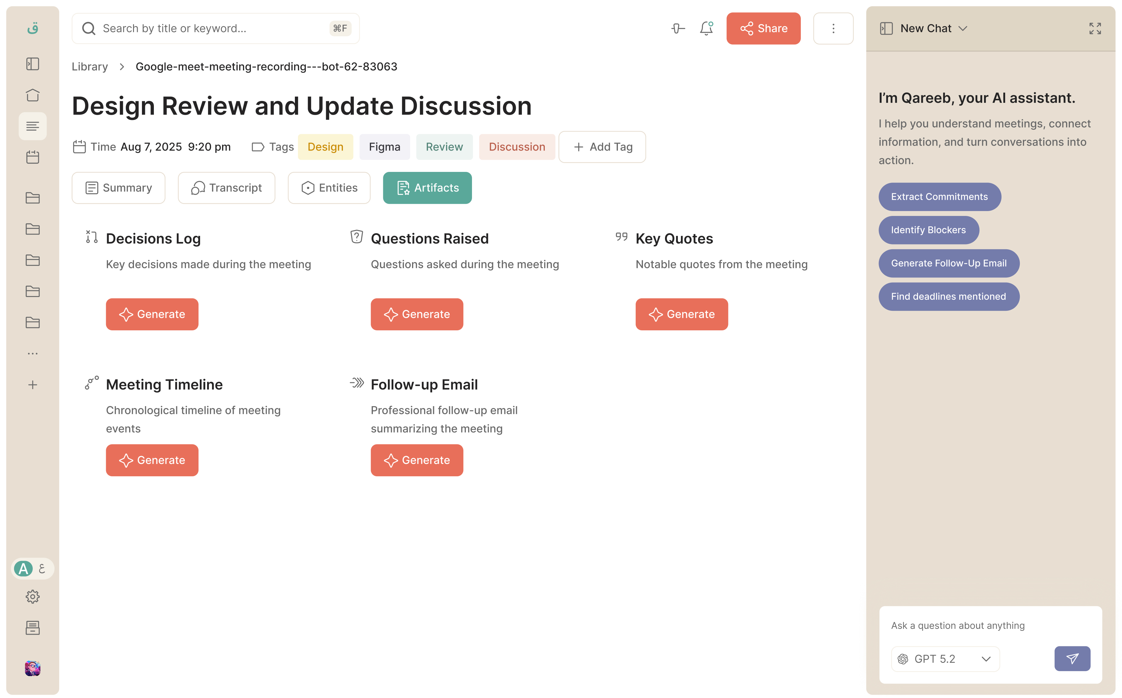 Dashboard view 2